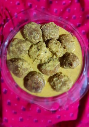 নিরামিষ এঁচোড়ের কোপ্তা কারি (Niramish enchorer kopta curry recipe in Bengali) রেসিপির প্রধান ছবি