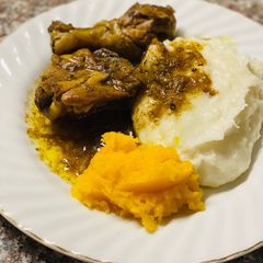 A picture of Simple chicken curry.
