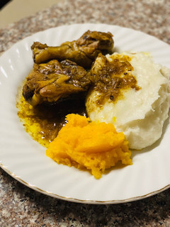 A picture of Simple chicken curry.