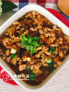 洋蔥瓜仔肉燥(下飯便當料理) 的食譜成品照片