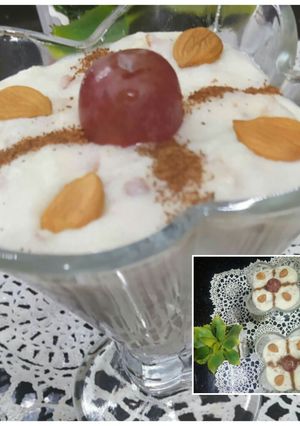 صورة لوصفة محلبي بالمكسرات والزبيب بنة ولا اروع