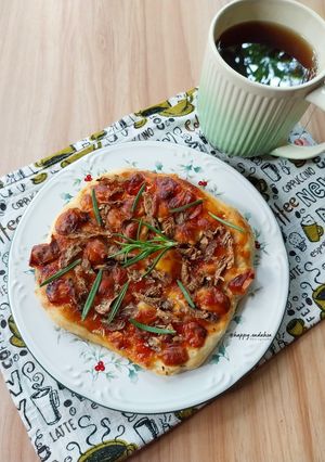 Foto resep Meat Pizza (Airfryer)