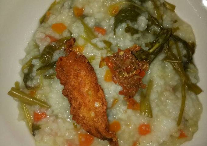 Cara Gampang Membuat Bubur manado yummi, Enak Banget