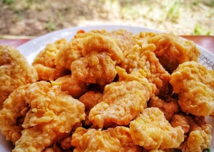 Langkah Mudah untuk Menyiapkan Ayam Popcorn Anti Gagal