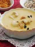 Kheer/payasam with Quinoa, condensed milk and jaggery