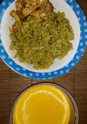 Una foto de Arroz con pollo de Papá