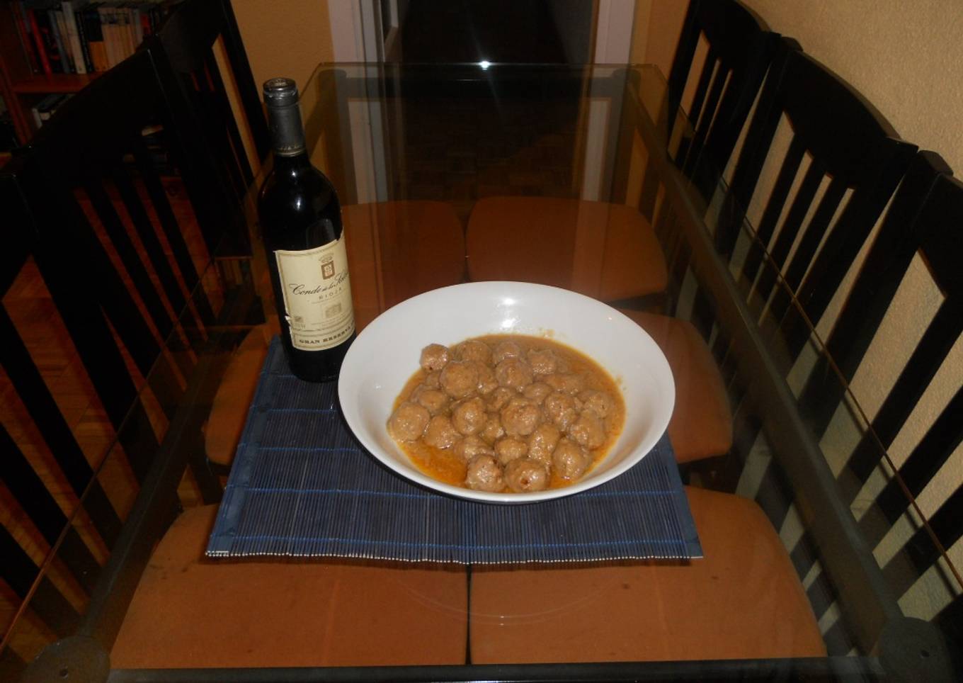 Albóndigas al curry