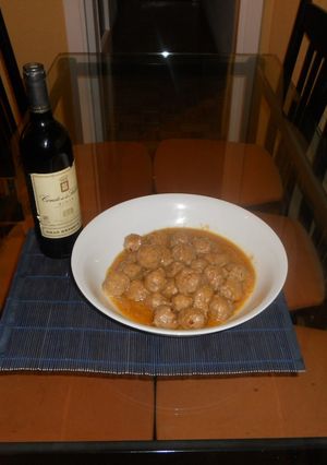 Una foto de Albóndigas al curry