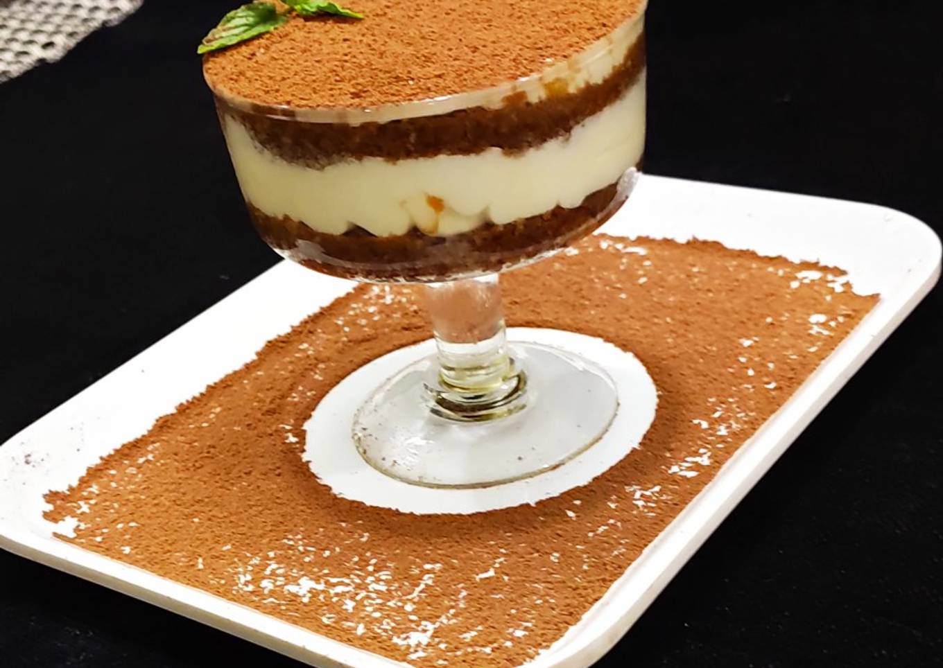 Eggless Tiramisu