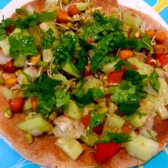 A picture of Masala Roti.