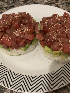Una foto de Tartar de atún