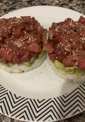 Una foto de Tartar de atún