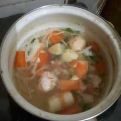 Suki kuah seafood রেসিপির প্রধান ছবি