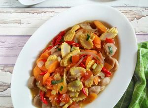 Foto resep Tumis Putren Bakso Wortel