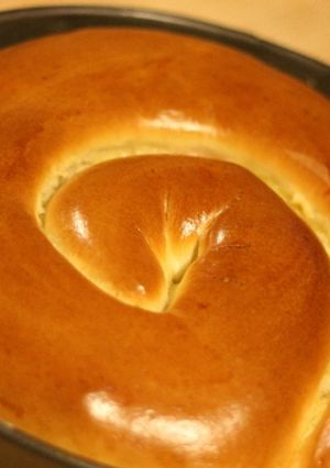 Húsvéti töltött kalács recept fotója