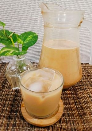 Foto resep Es kopi gula aren literan
