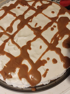 Una foto de Tarta de queso y leche
