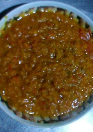 Foto resep Sambal colek cabe rawit merah