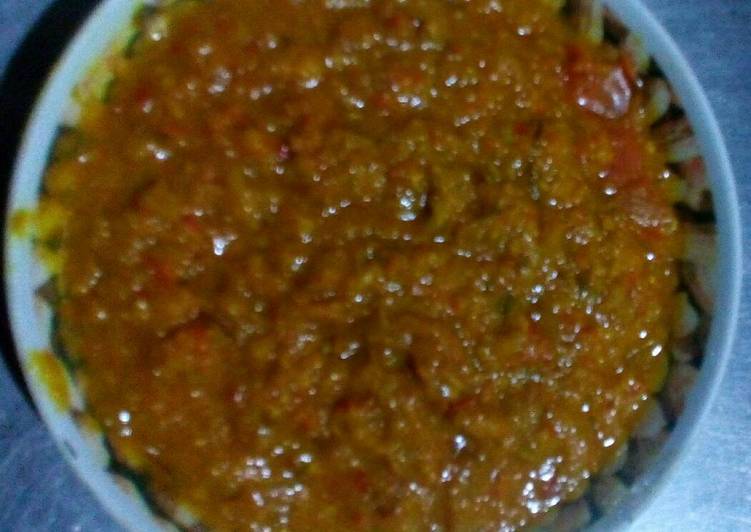 Resep Sambal colek cabe rawit merah, Sempurna