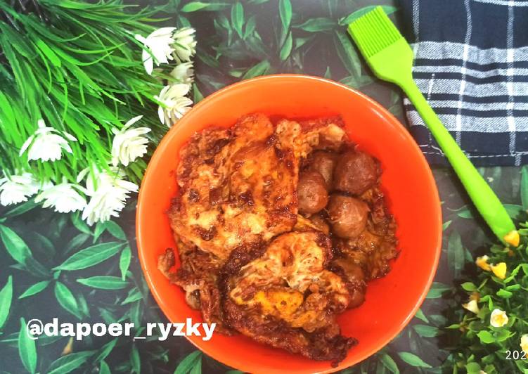 Resep Baru Balado Ceplok dan Bakso Gurih Mantul