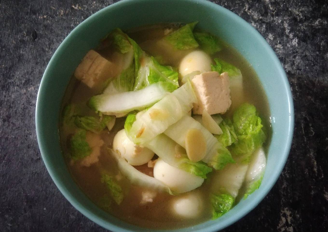 Tumis sawi putih istimewa