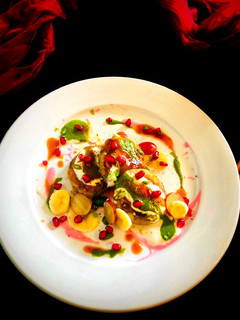 A picture of Falhari Allu Tikki Chaat.