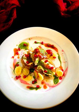 A picture of Falhari Allu Tikki Chaat.