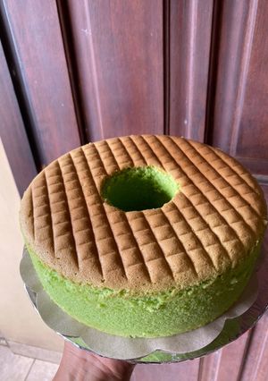 Foto resep Bolu pandan santan