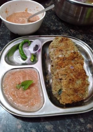 स्प्राउट चना स्टीम्ड कटलेट्स (sprout chana steamed cutlets recipe in Hindi) रेसिपी मुख्य फोटो