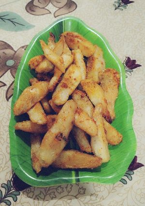 A picture of Masala taro.