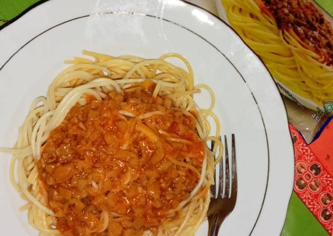 Wajib coba! Cara praktis buat Spaghetti Bolognese Sauce  spesial