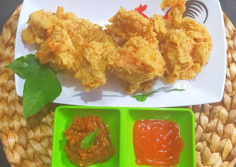 Resep Baru Ayam KFC KW Super Crispy Enak dan Sehat