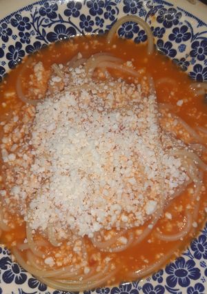 Una foto de Espagueti Rojo. 🍝