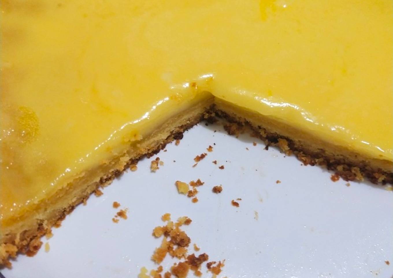 Pie susu enak sederhana