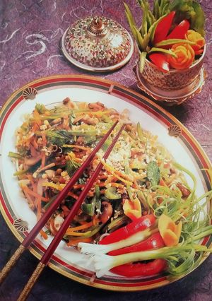 A picture of Kuai-Tiao Phat-Khil-Mao.