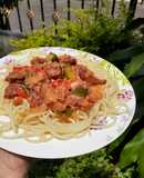 Spaghetti bolognese (saus homemade)