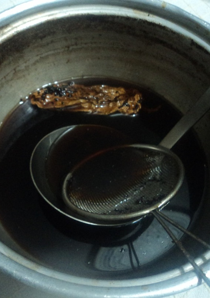 Una foto de Café con chipotle seco ahumado las correa