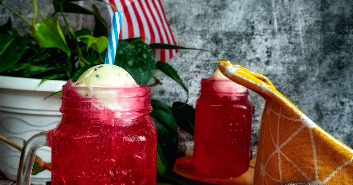 Resipi Merdeka Fanta Float oleh RH Kitchens - Cookpad