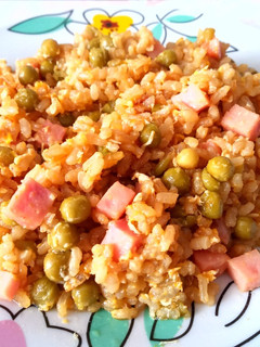 Una foto de Arroz chino sencillo