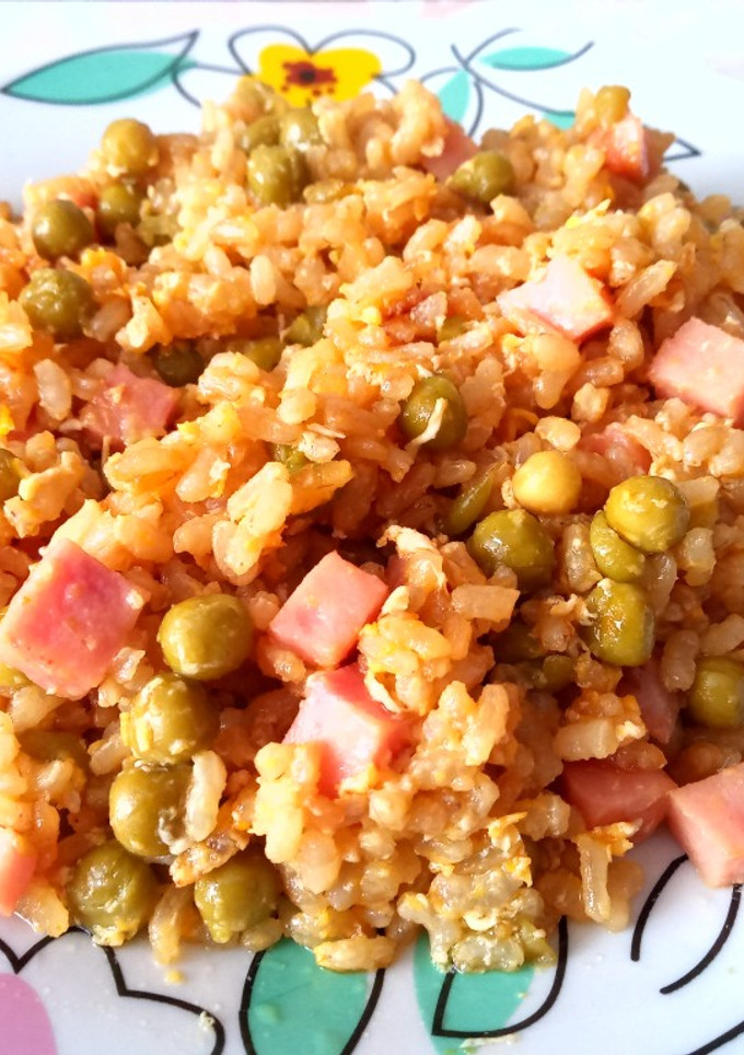 Una foto de Arroz chino sencillo