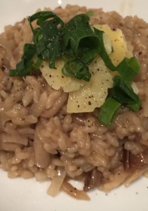 A picture of Mushroom Medley Risotto.