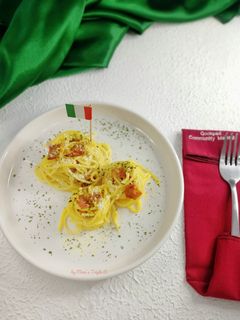 Foto resep Spaghetti Carbonara