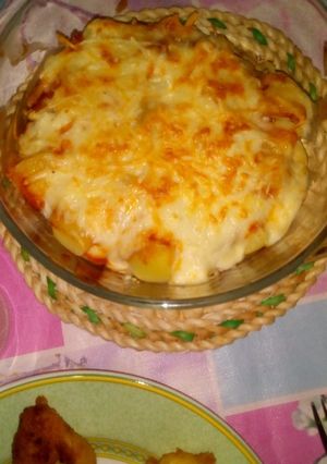 Una foto de Patatas gratinadas