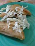 Dobladitas fritas rellenas de pescado. ॐ