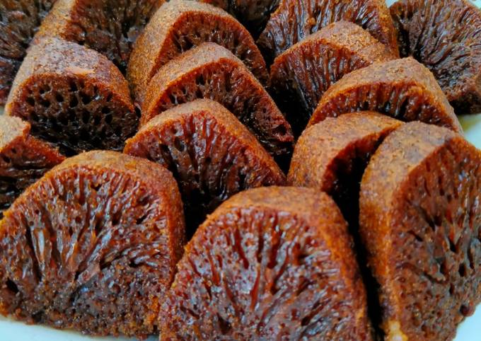 Resep Bolu Sarang semut pakai Oven tangkring, Bikin Ngiler