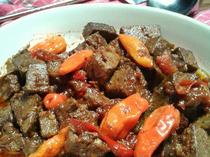 Langkah Gampang Menyiapkan Resep Krengseng hati sapi 🐄 Anti Ribet, Mantap