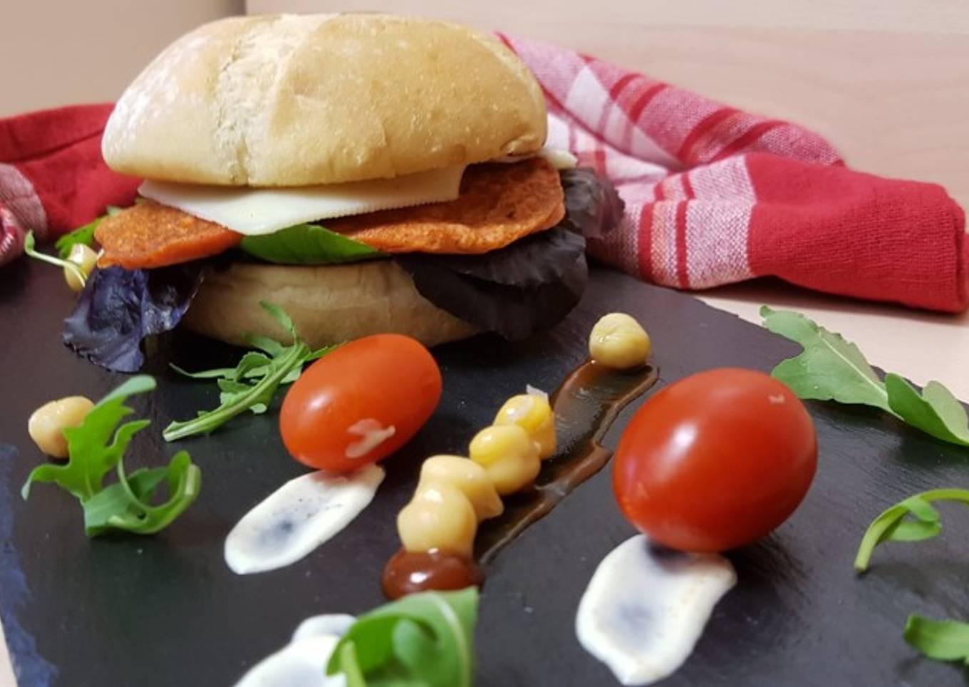 Tortitas de tofu o salmón falso