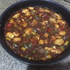 A picture of Chili chicken.