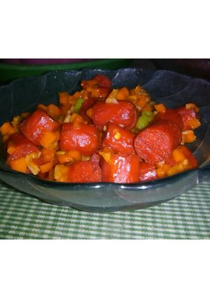 Foto resep Sosis Wortel Buncis Pedas