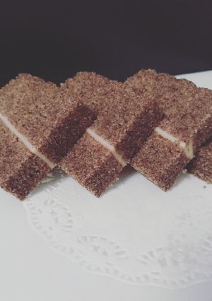 Foto resep Bolu Ketan Hitam Lapis Keju